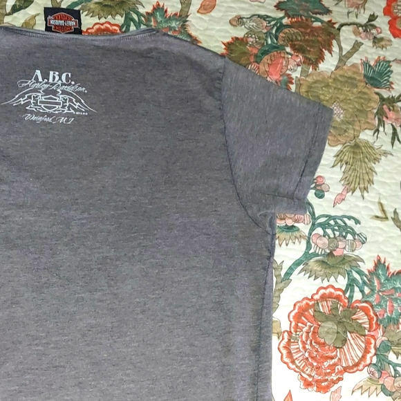 NWOT HARLEY DAVIDSON soft Jersey Short Sleeve Blo… - Picture 5 of 6